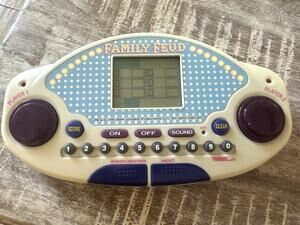 Vintage Family Feud Handheld Game w/ 1 Cartridge 1997 Tiger Electronics-Tested!
